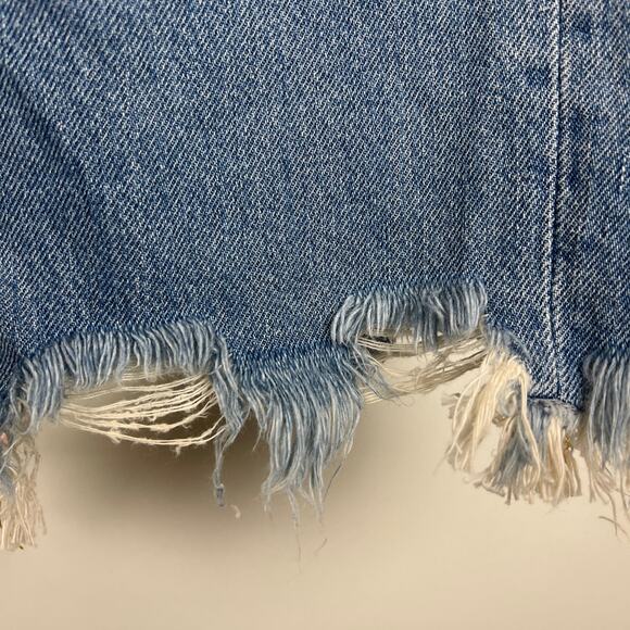 We the Free Maggie Ripped Crop Straight Leg Jeans, size 27 - Picture 5 of 8